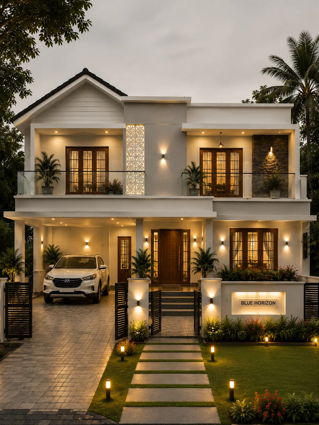 Completed Residential Villa Blue Horizon